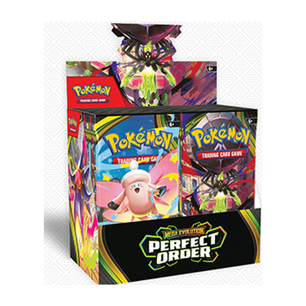 Pokémon TCG: Mega Evolution—Perfect Order Booster Display