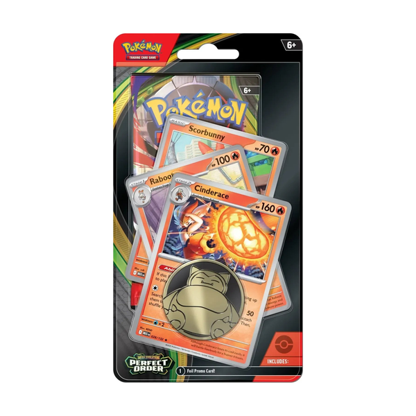 Pokémon TCG: Mega Evolution—Perfect Order Premium Checklane Blister × 4
