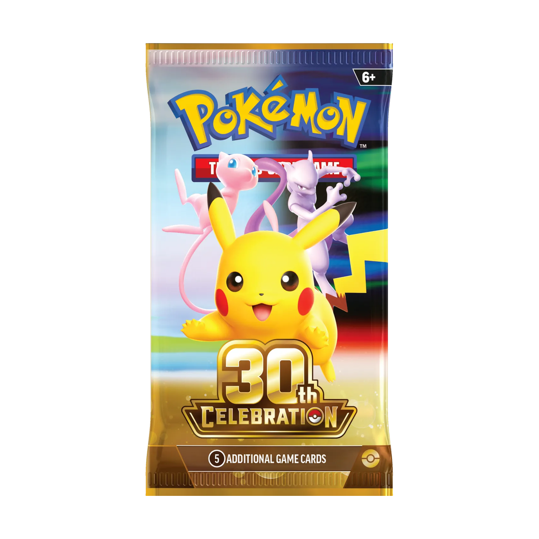 Pokémon TCG: 30th Celebration Booster Pack × 5