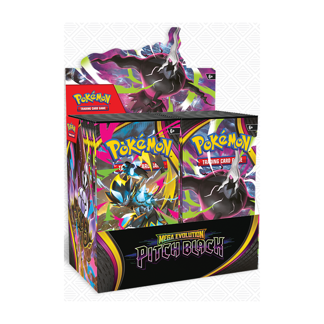 Pokémon TCG: Mega Evolution—Pitch Black Booster Display