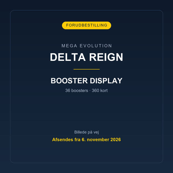 Pokémon TCG: Mega Evolution—Delta Reign Booster Display