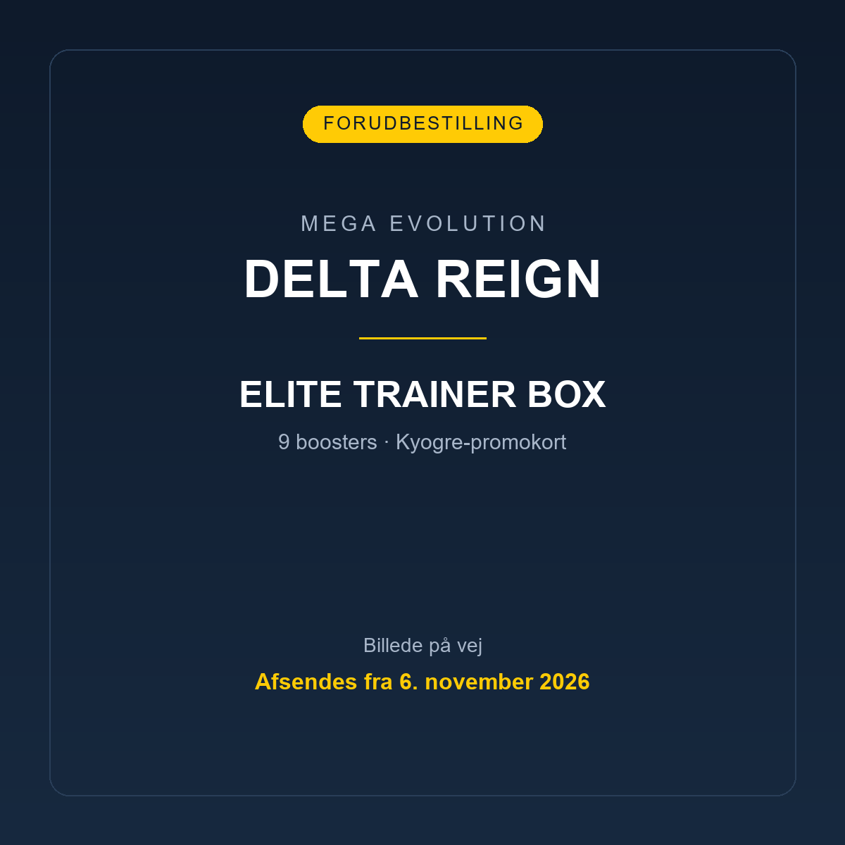 Pokémon TCG: Mega Evolution—Delta Reign Elite Trainer Box